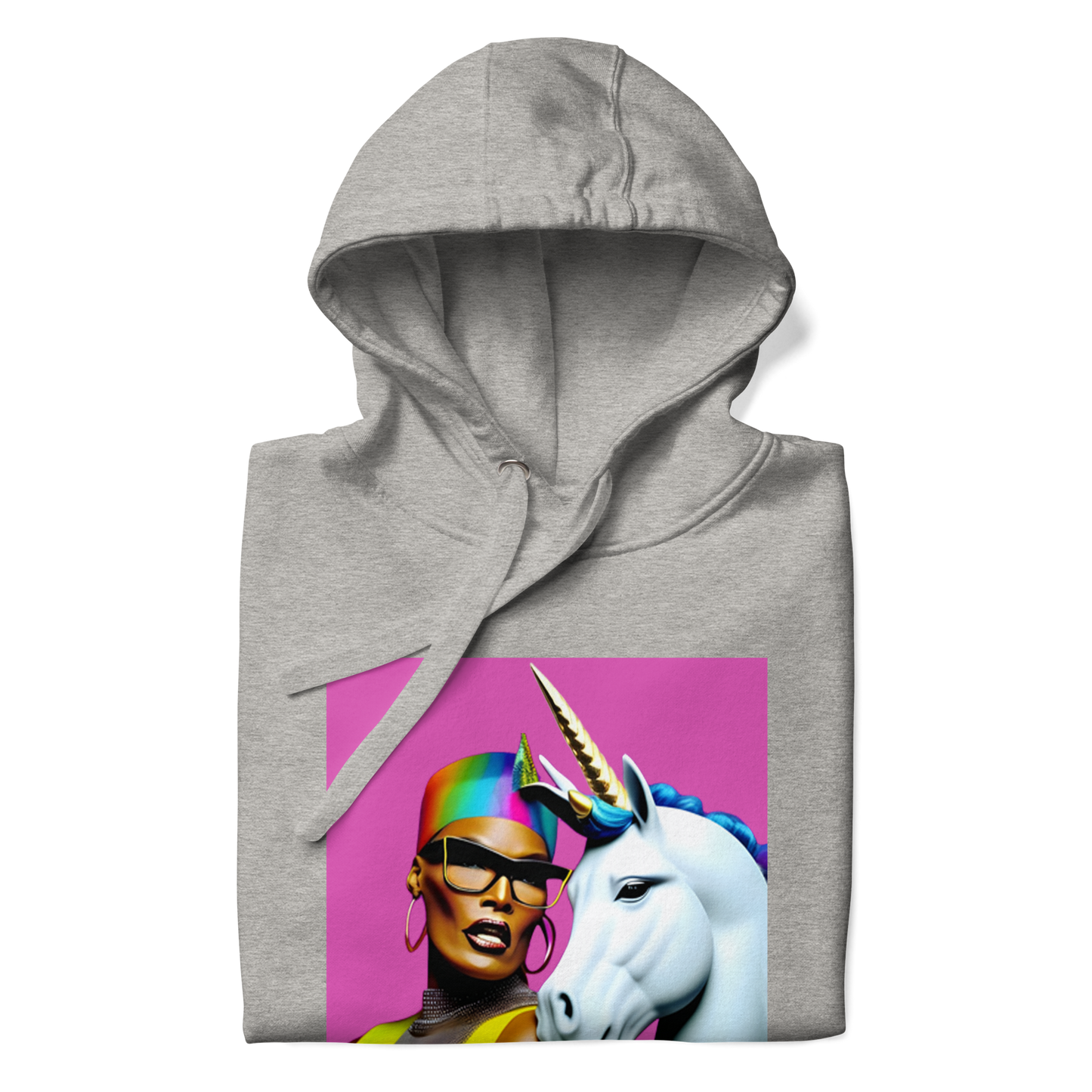 Unicorn Woman Premium Unisex Hoodie
