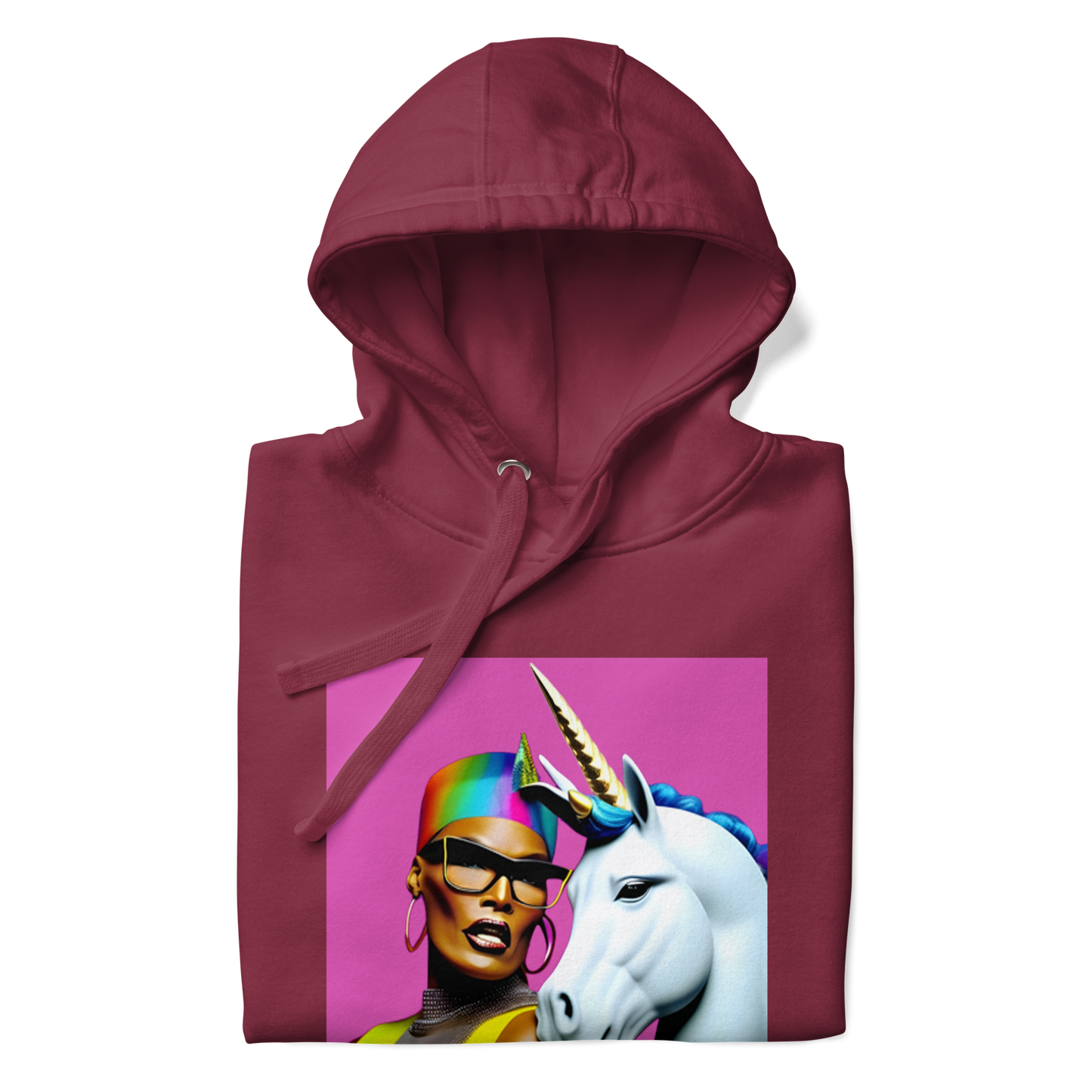 Unicorn Woman Premium Unisex Hoodie