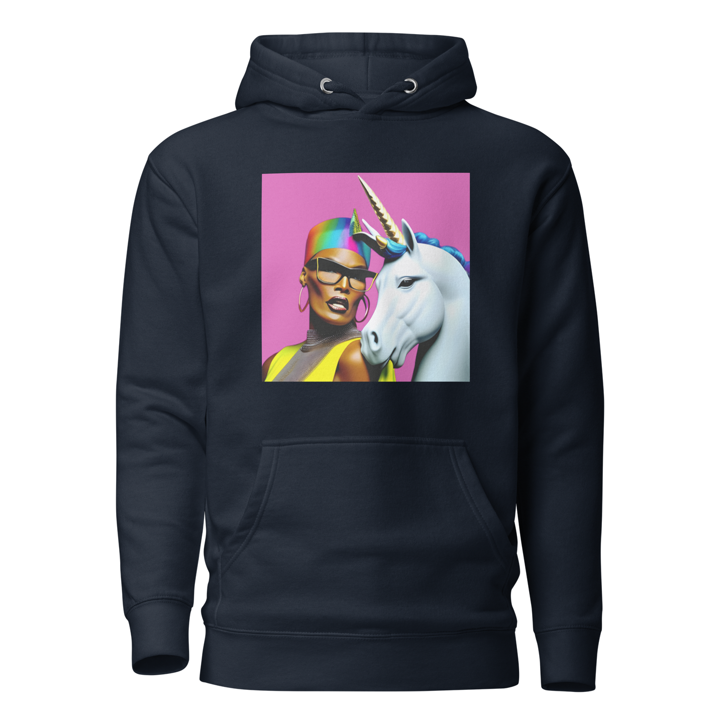 Unicorn Woman Premium Unisex Hoodie