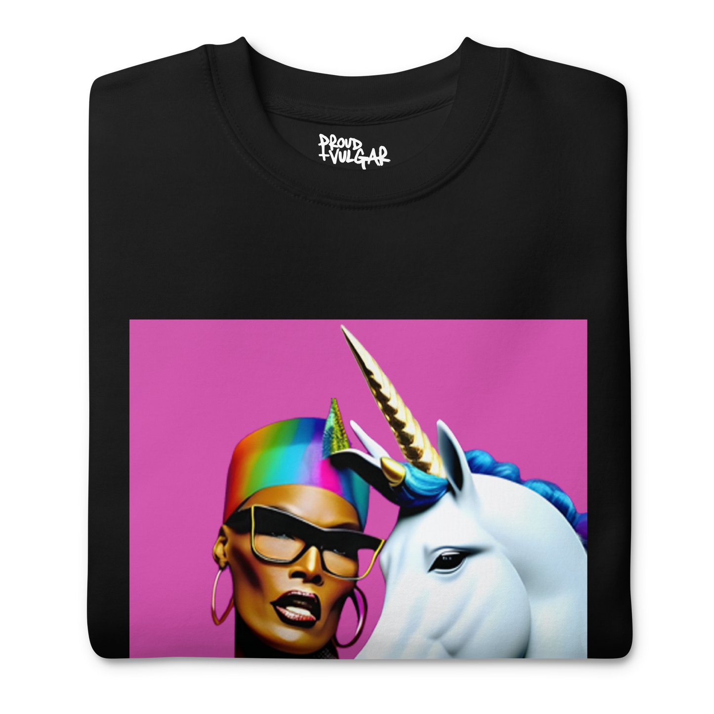 Unicorn Woman Premium Unisex Sweatshirt