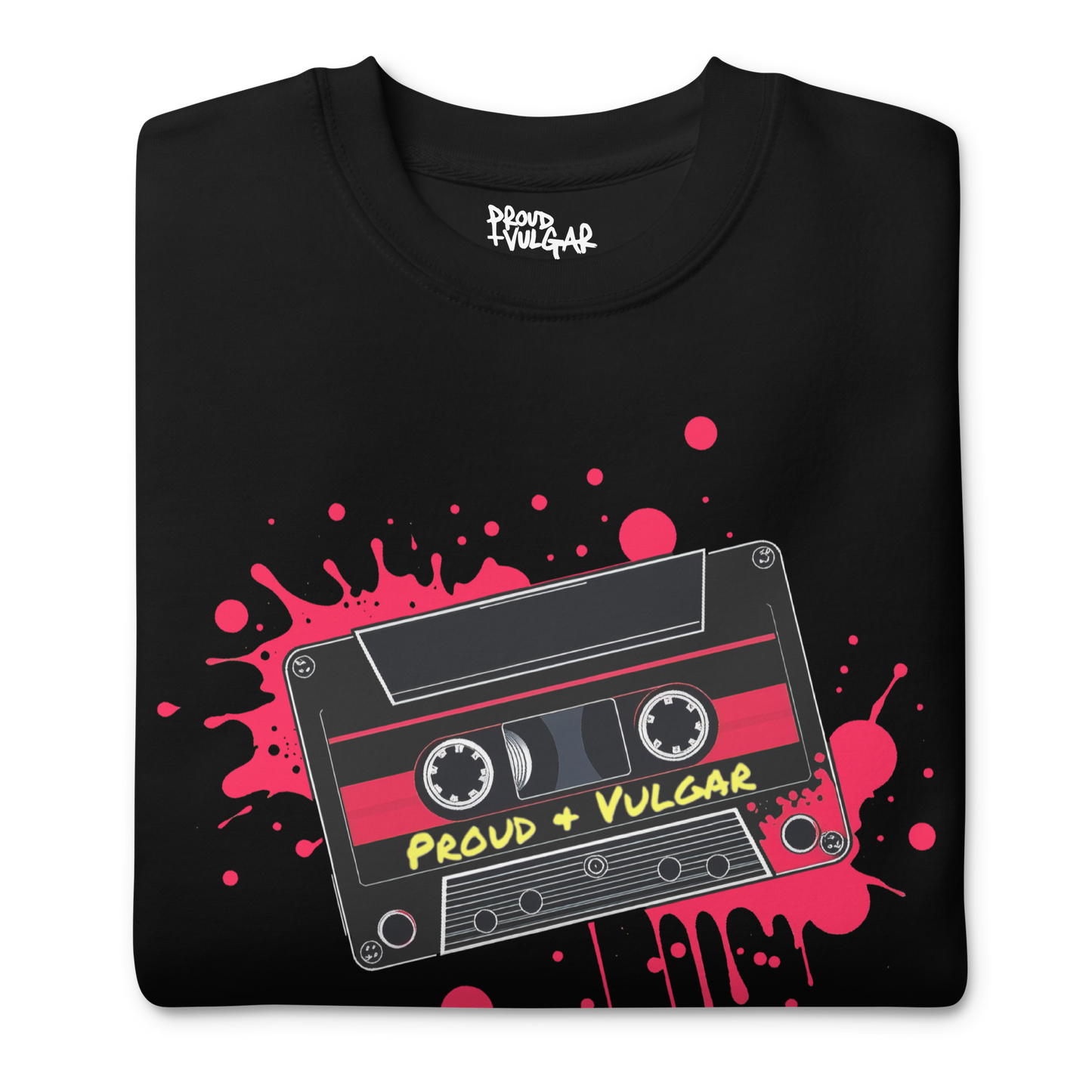 Mix Tape Unisex Premium Sweatshirt