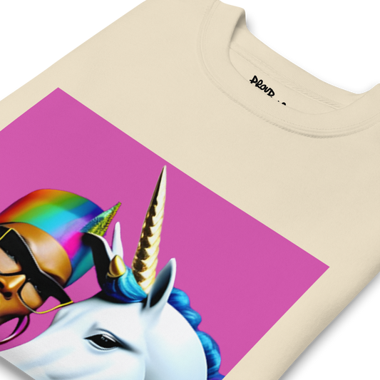 Unicorn Woman Premium Unisex Sweatshirt