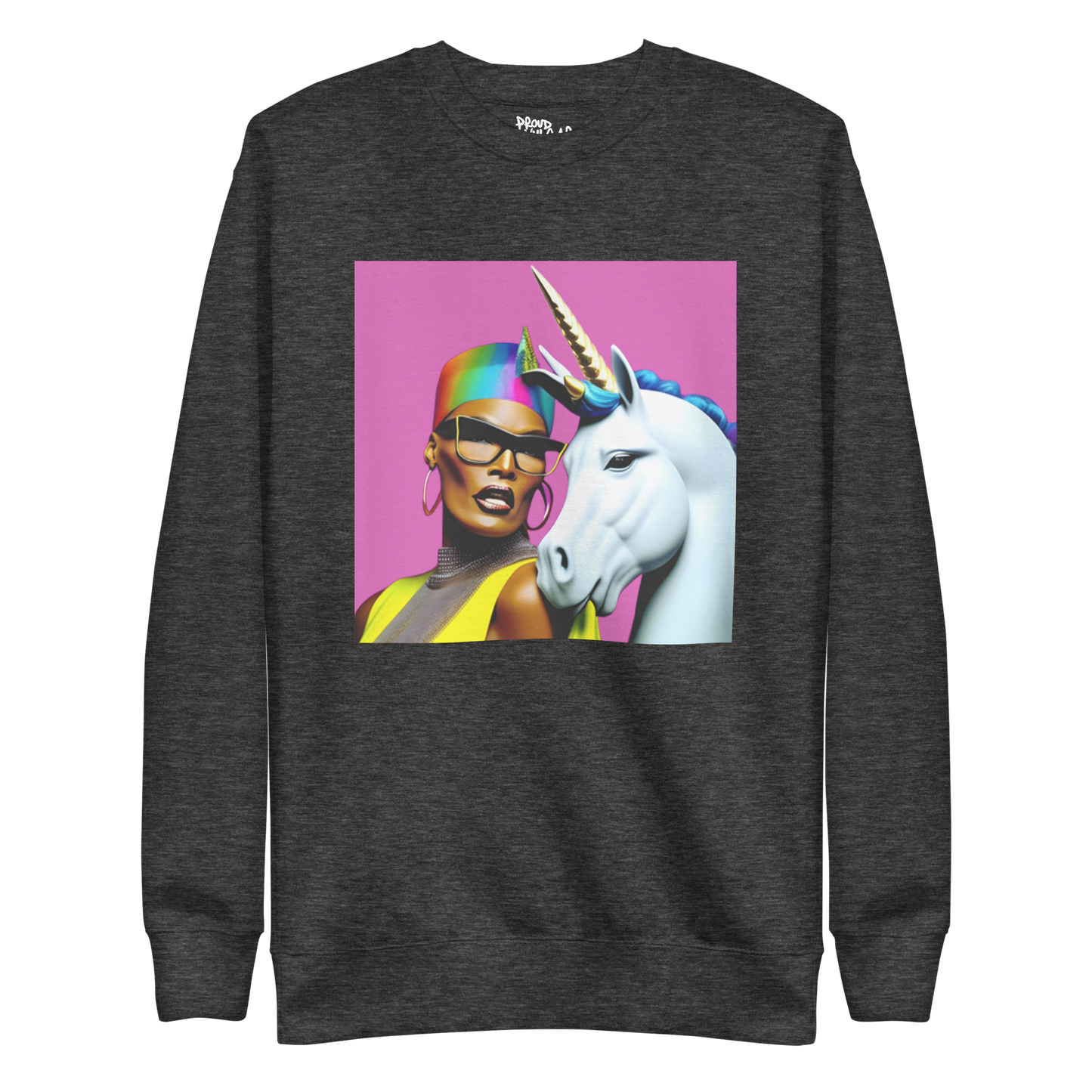 Unicorn Woman Premium Unisex Sweatshirt