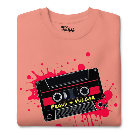 Mix Tape Unisex Premium Sweatshirt