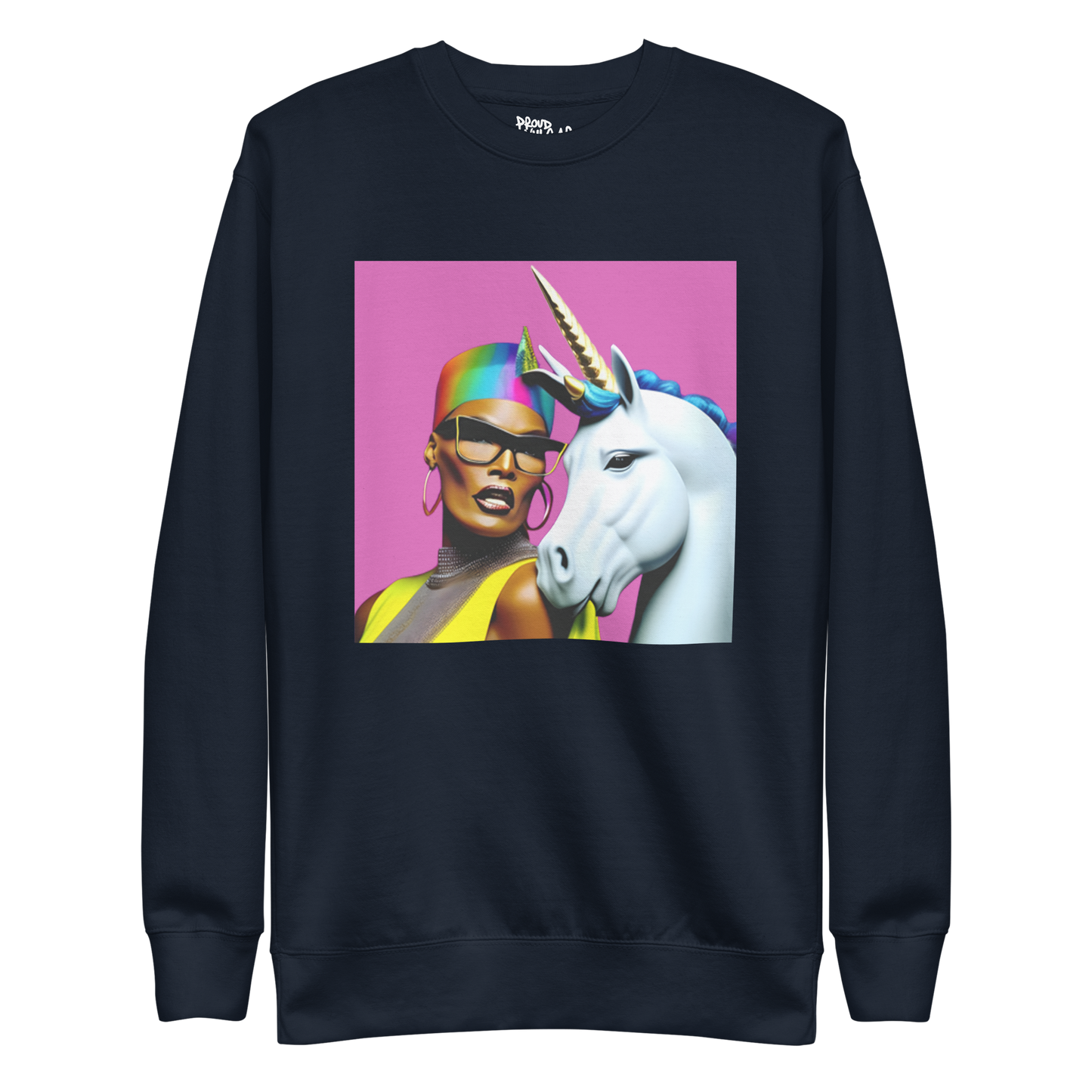 Unicorn Woman Premium Unisex Sweatshirt