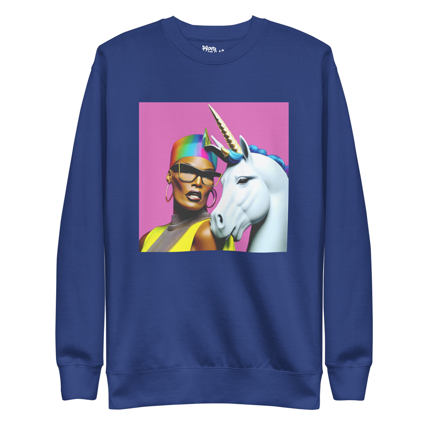 Unicorn Woman Premium Unisex Sweatshirt