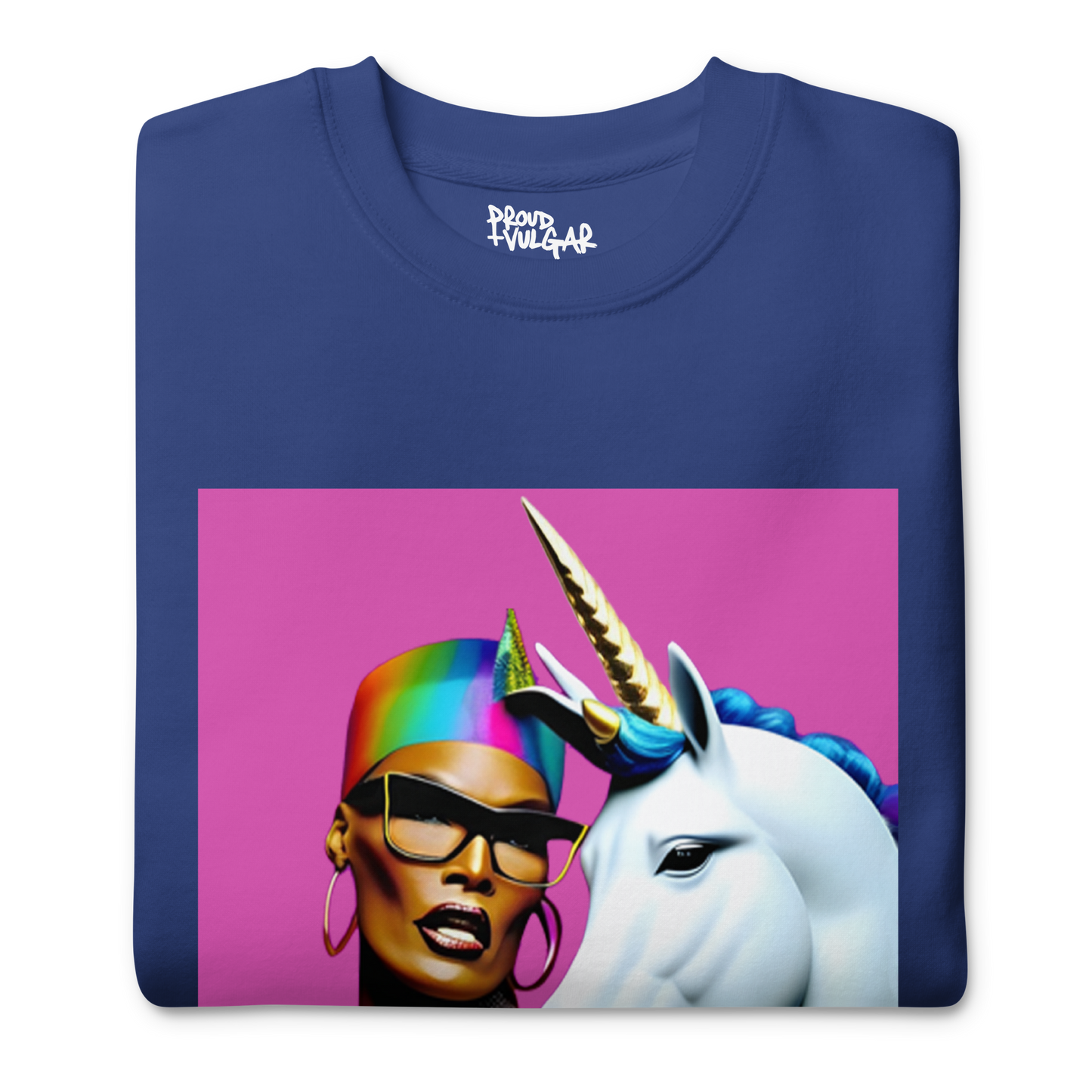 Unicorn Woman Premium Unisex Sweatshirt