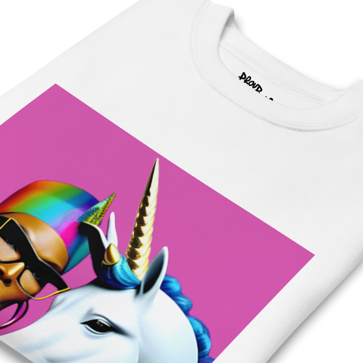 Unicorn Woman Premium Unisex Sweatshirt