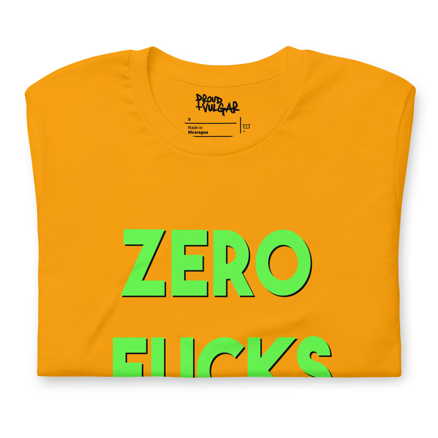 Zero Fucks Unisex T-Shirt