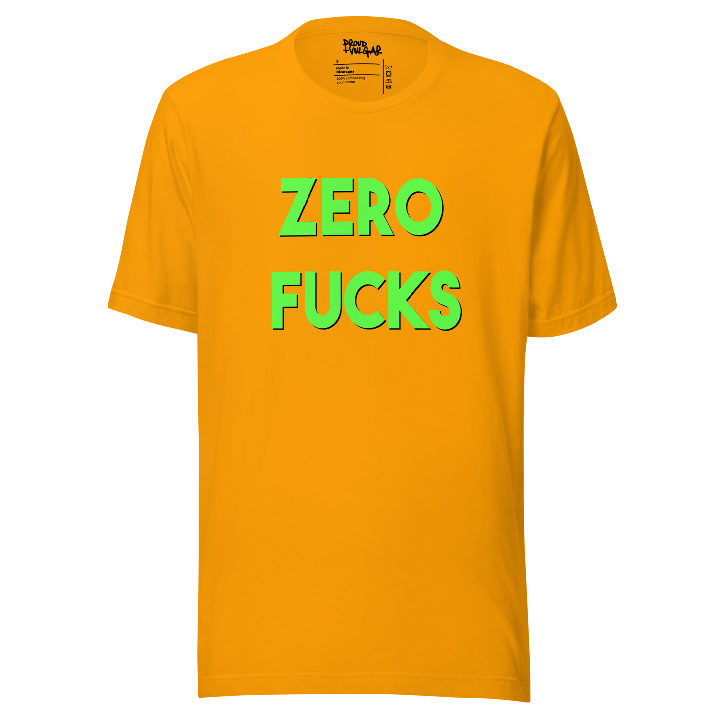 Zero Fucks Unisex T-Shirt