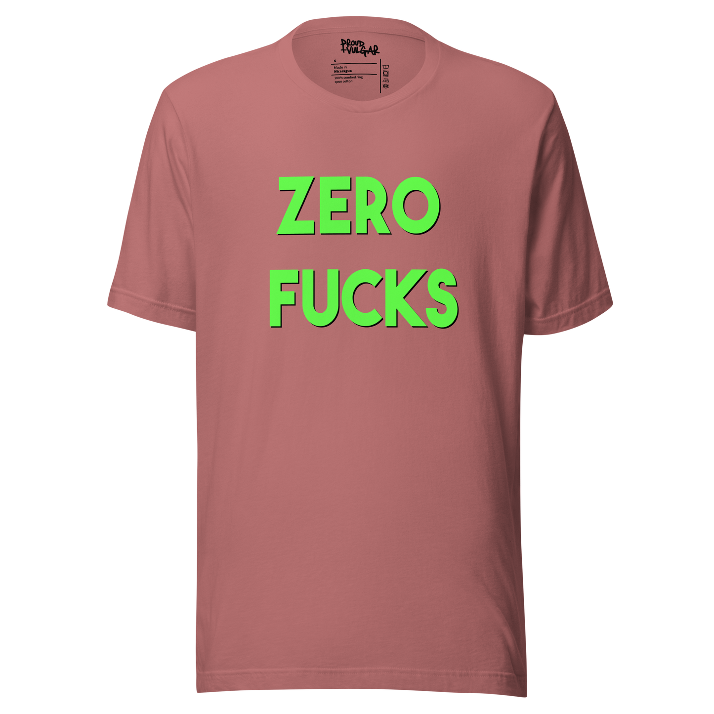 Zero Fucks Unisex T-Shirt