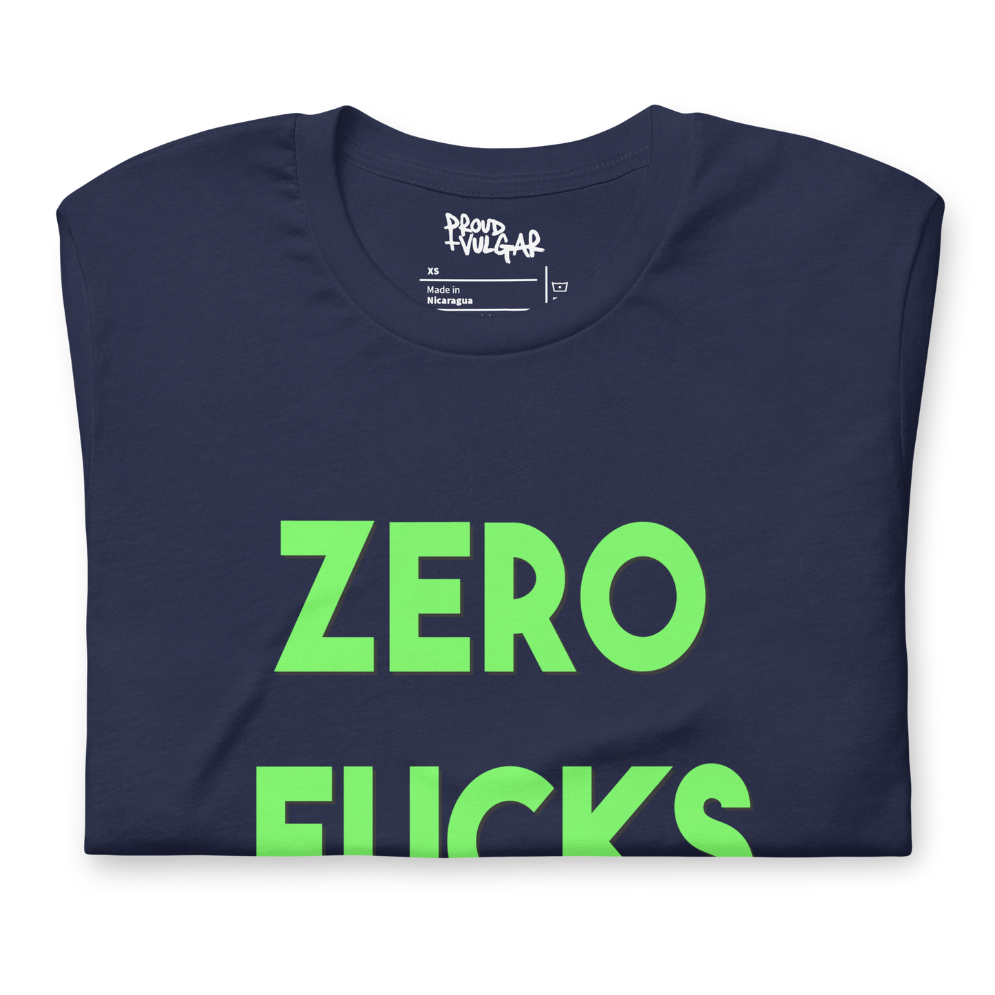 Zero Fucks Unisex T-Shirt