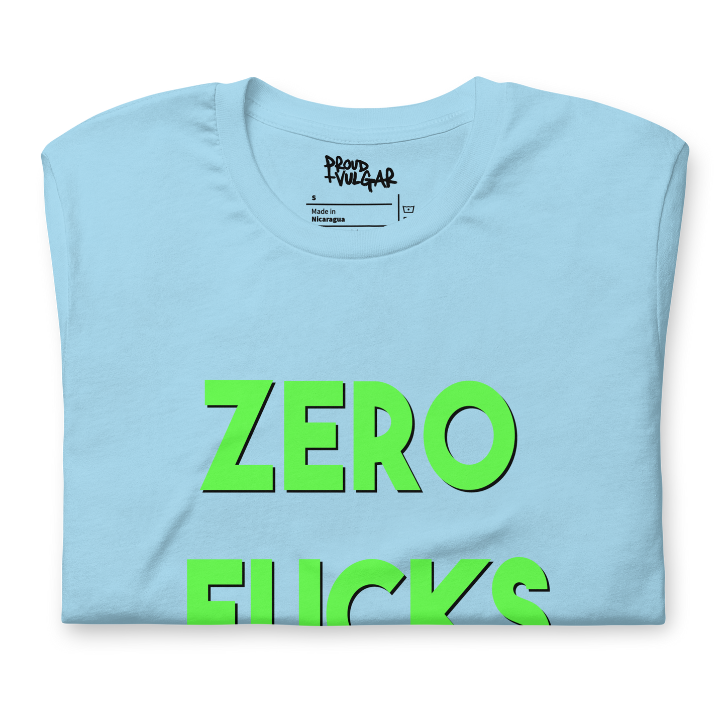 Zero Fucks Unisex T-Shirt