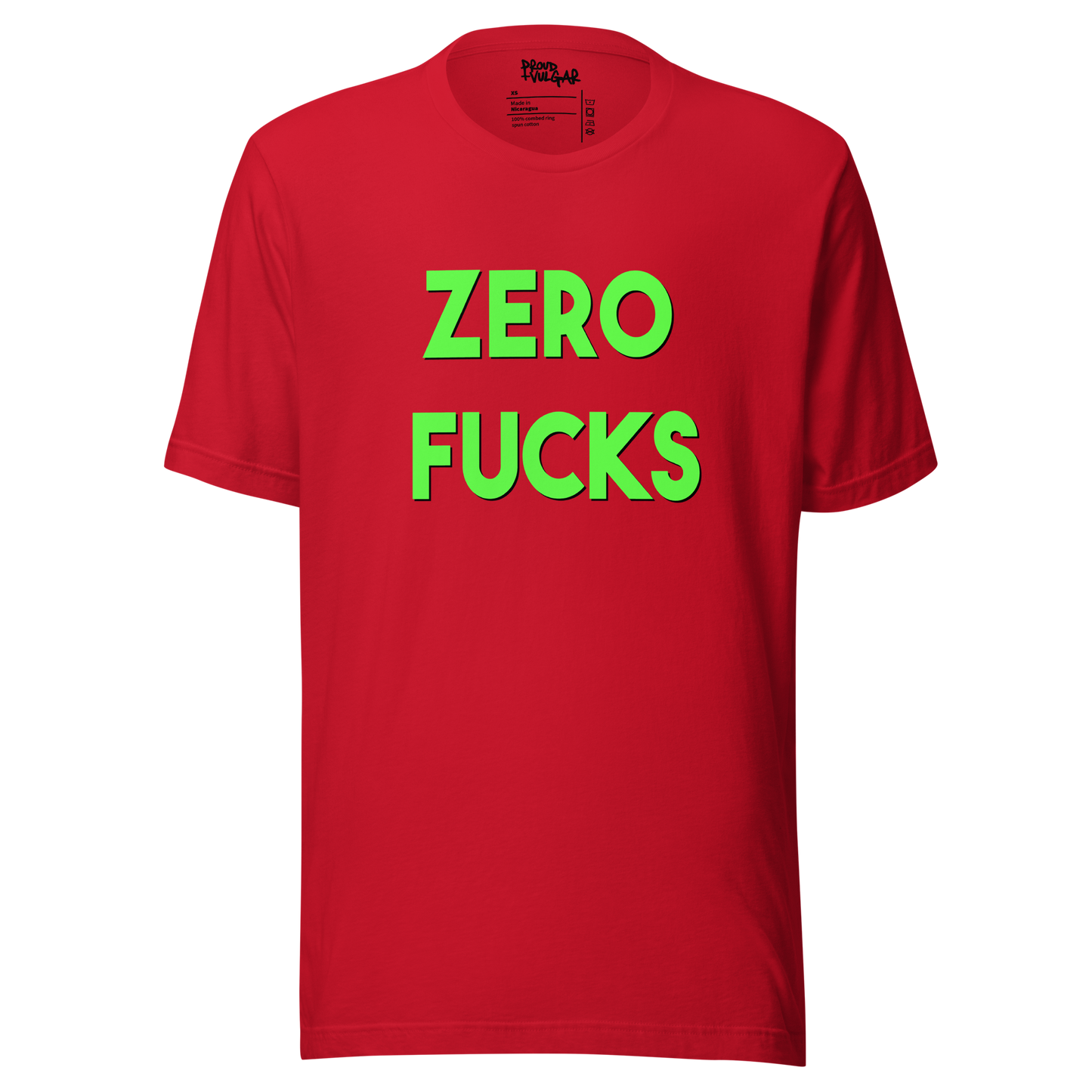 Zero Fucks Unisex T-Shirt