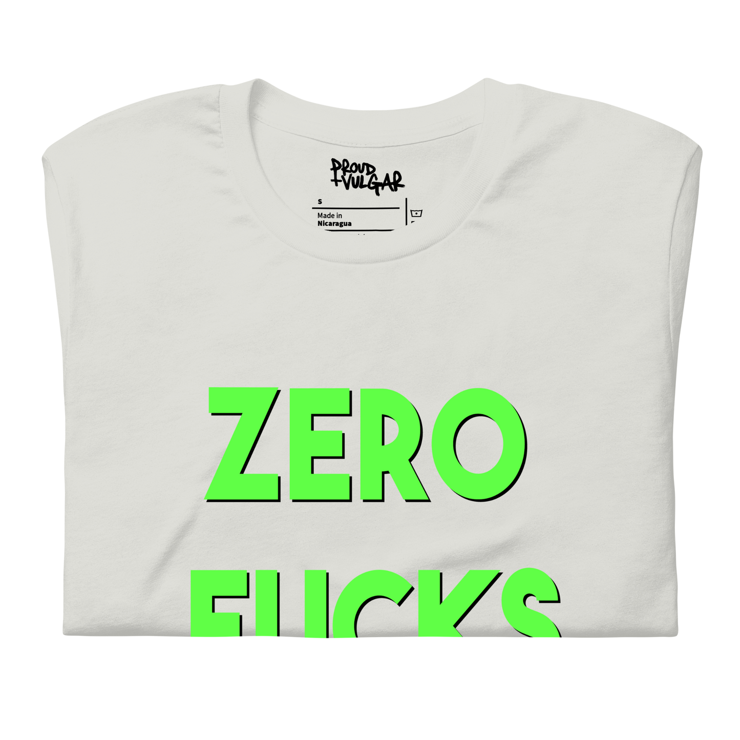Zero Fucks Unisex T-Shirt