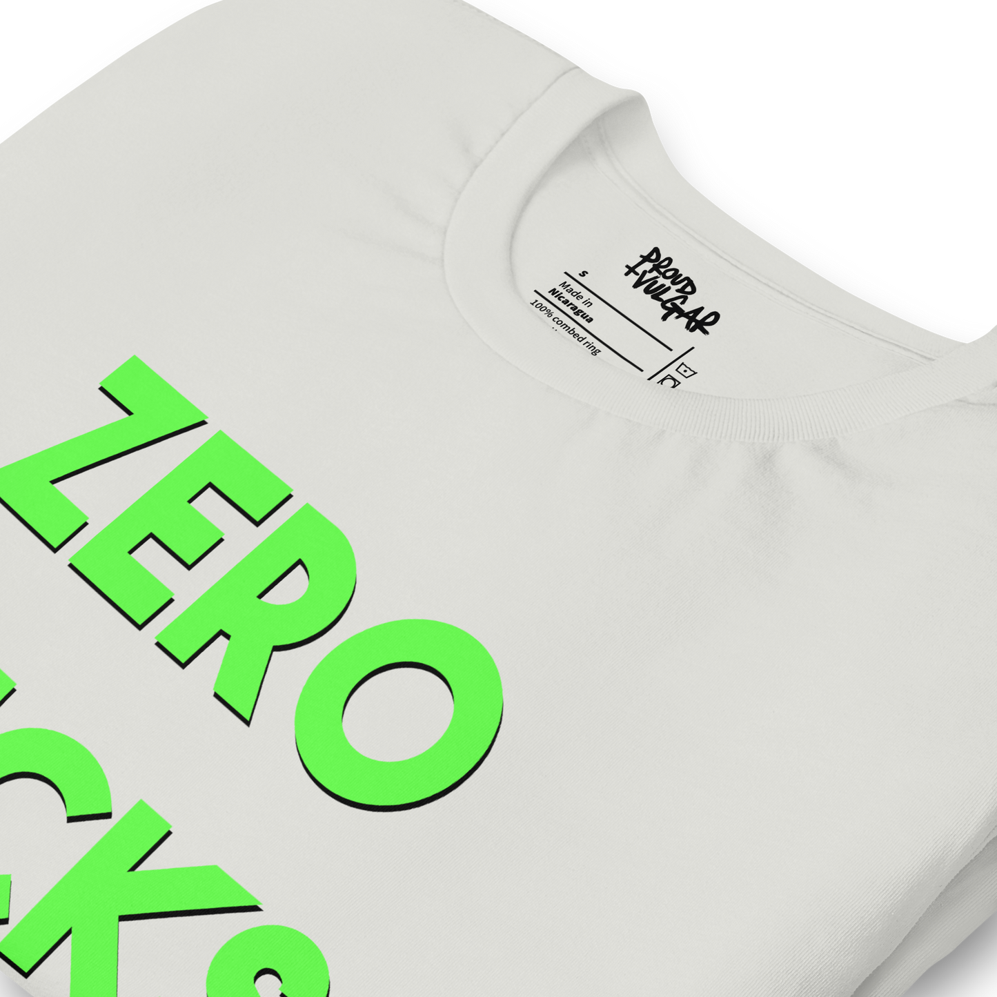 Zero Fucks Unisex T-Shirt