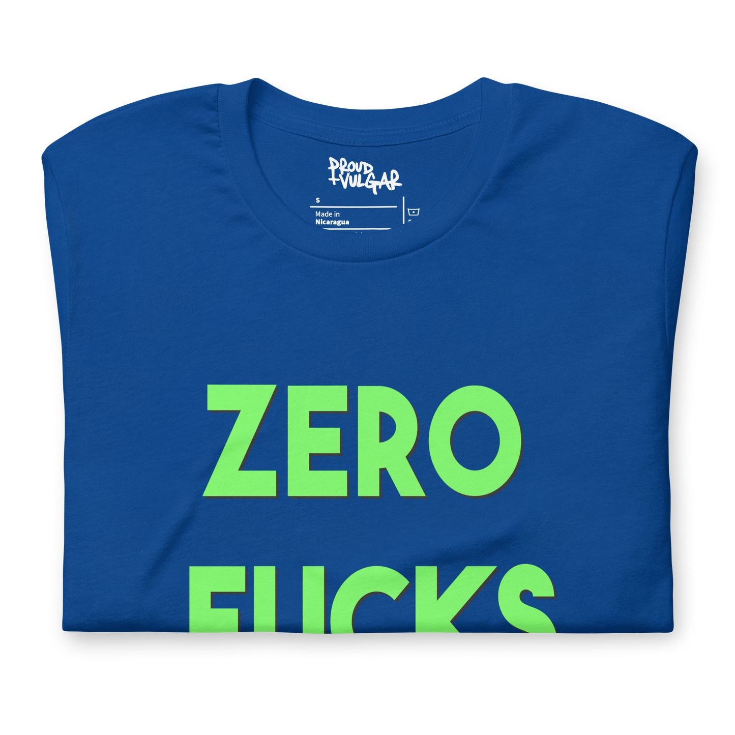Zero Fucks Unisex T-Shirt