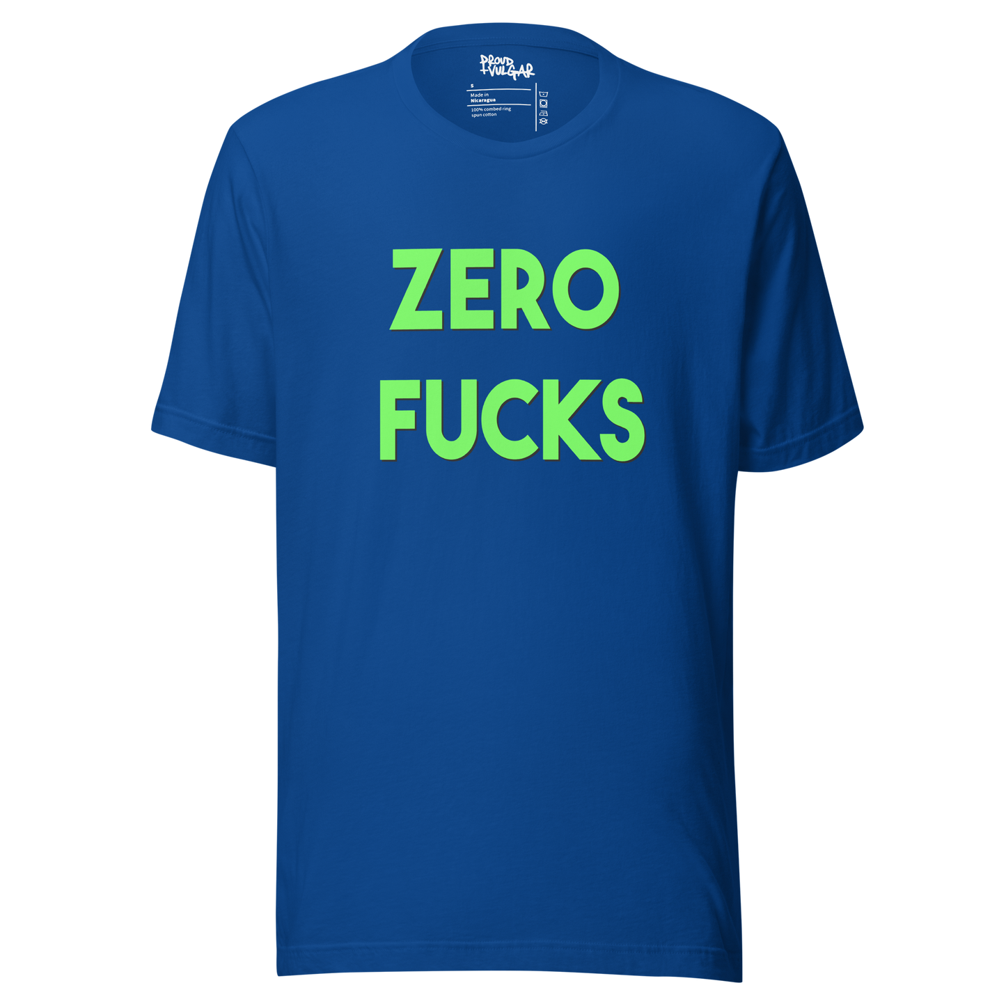 Zero Fucks Unisex T-Shirt