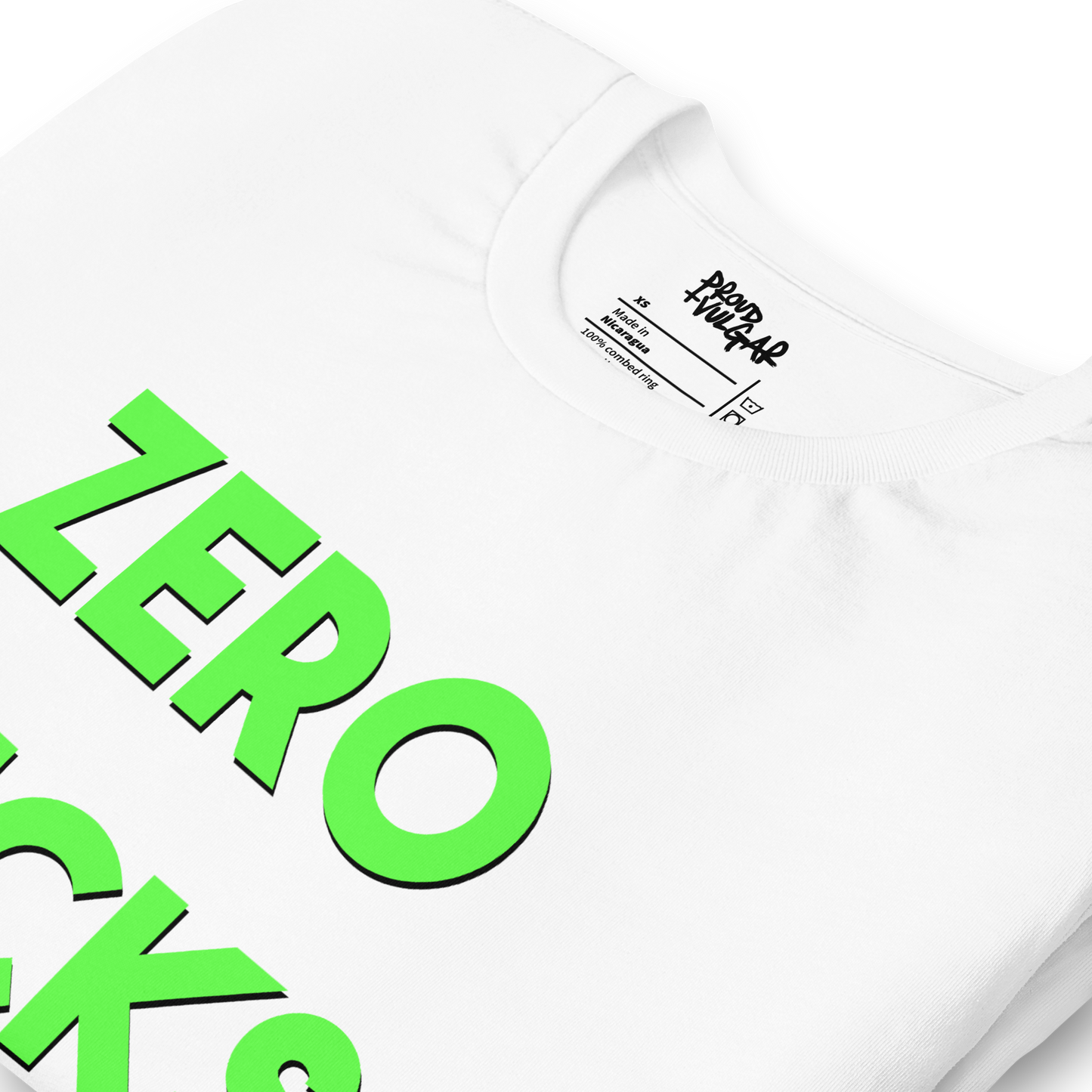 Zero Fucks Unisex T-Shirt