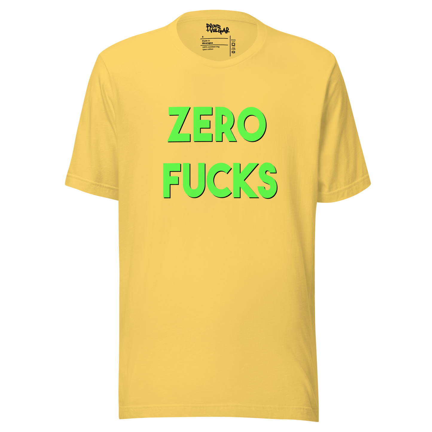 Zero Fucks Unisex T-Shirt