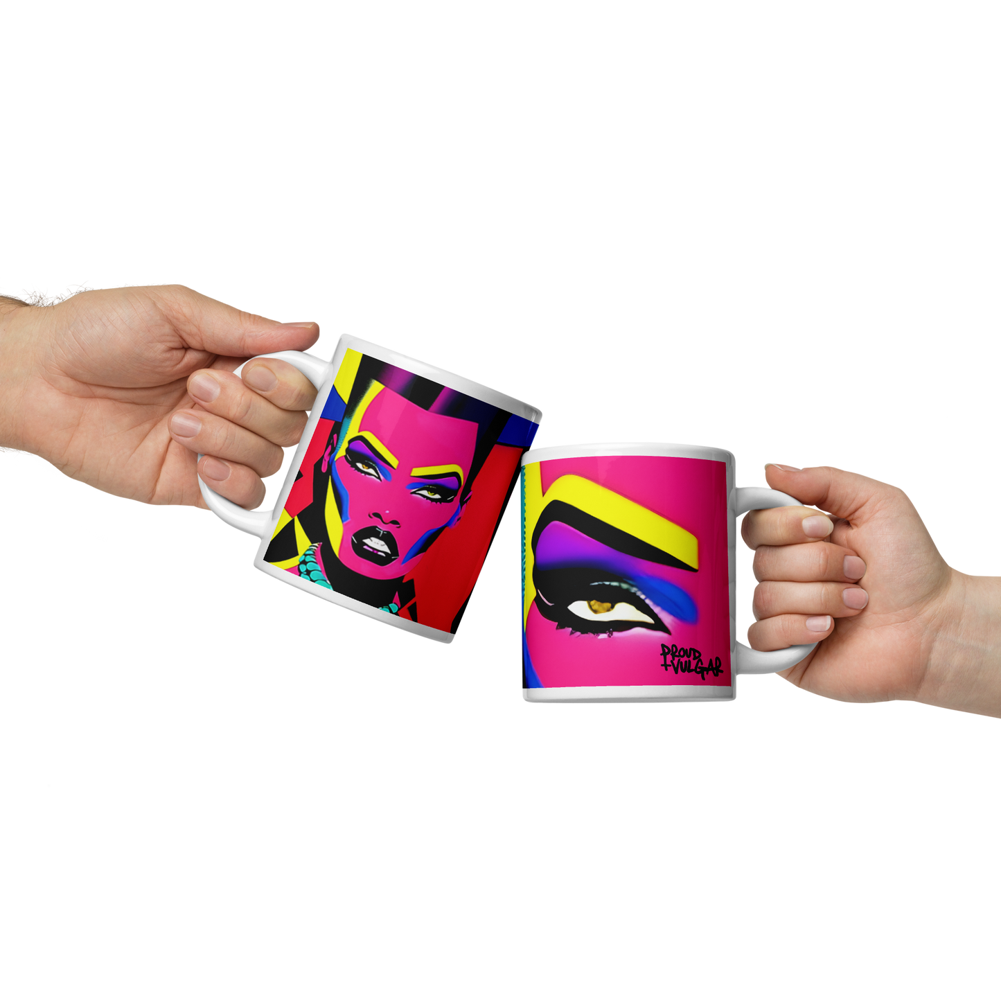 Neon Queen Ceramic Mug