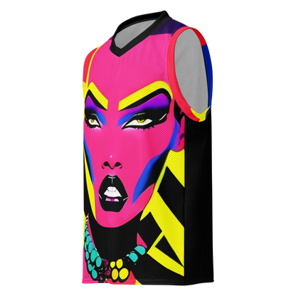 Neon Queen Premium Basketball Vest
