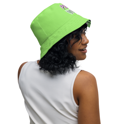 Neon Disco Reversible Bucket Hat