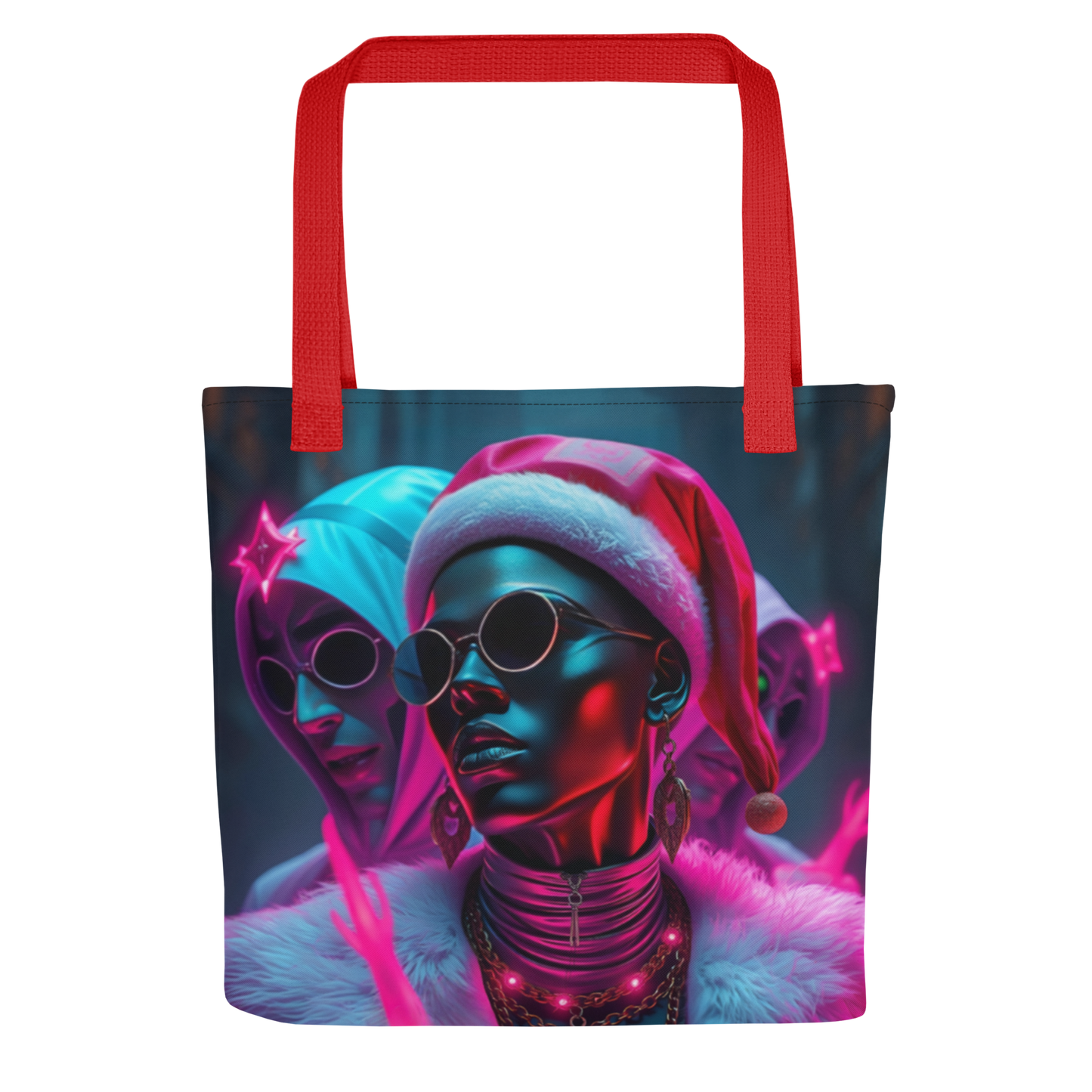 Sleigh Queen Tote Bag