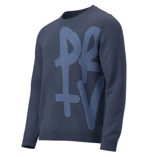 Proud Knitted Crew Neck Jumper