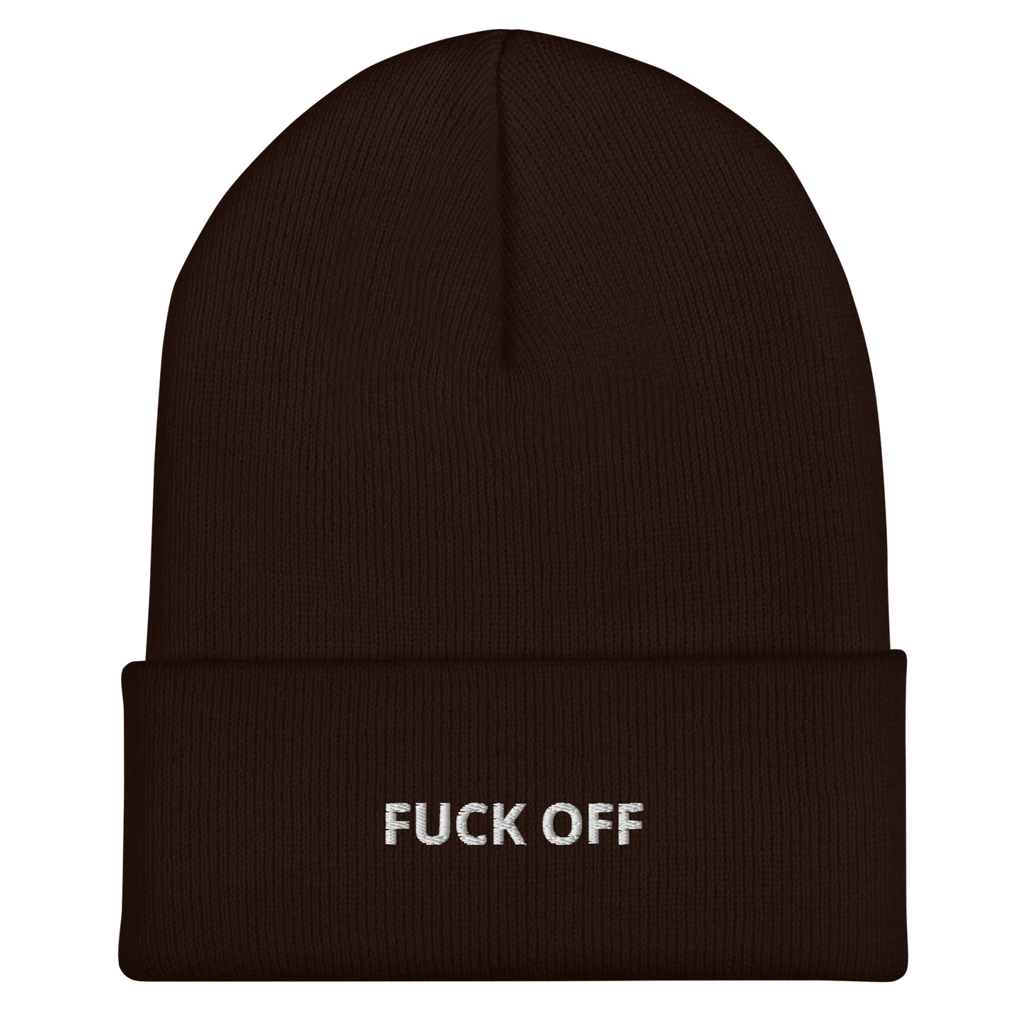 Fuck Off Cuffed Beanie