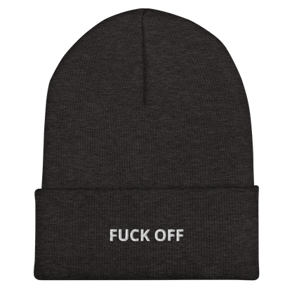 Fuck Off Cuffed Beanie