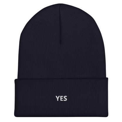 Yes Cuffed Beanie