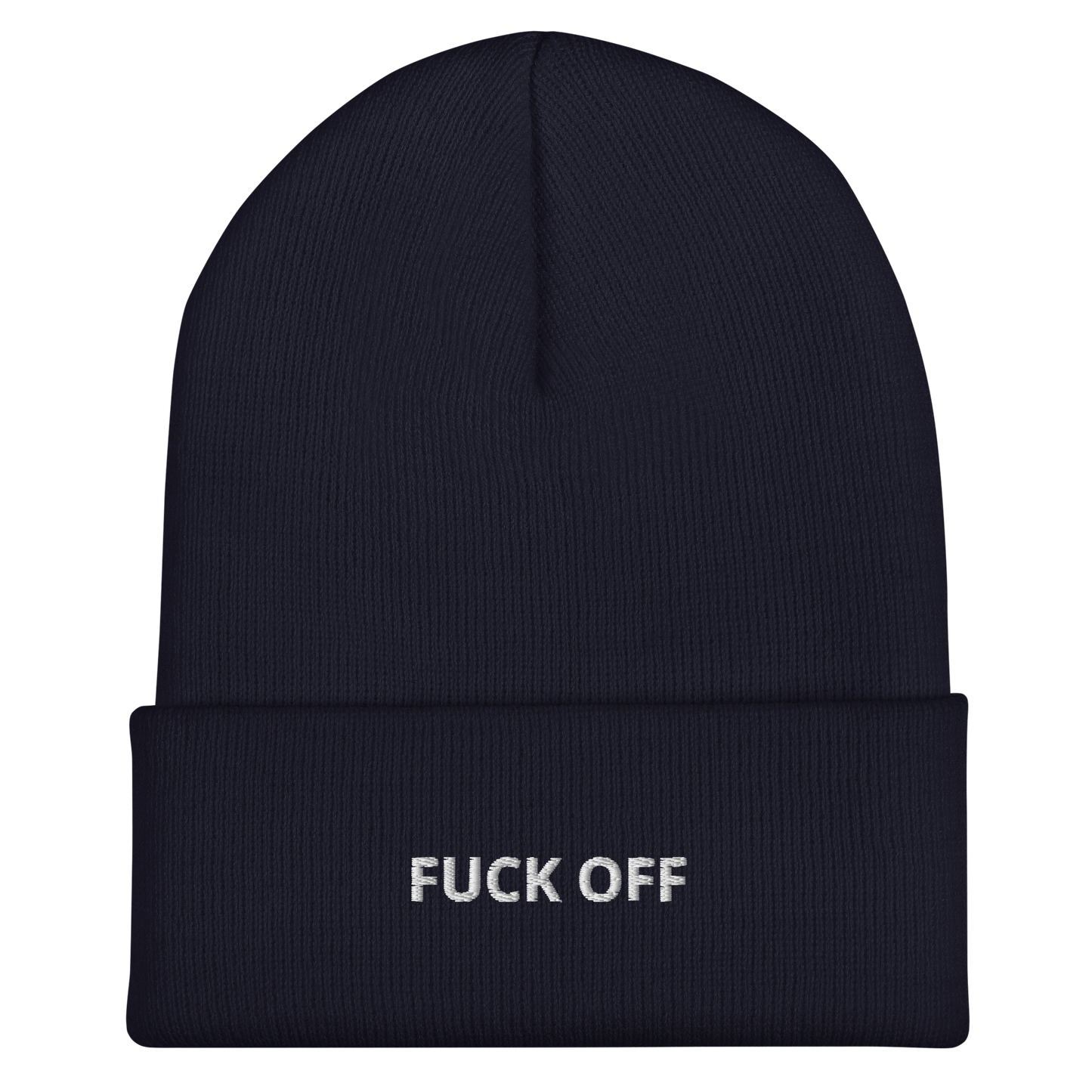 Fuck Off Cuffed Beanie