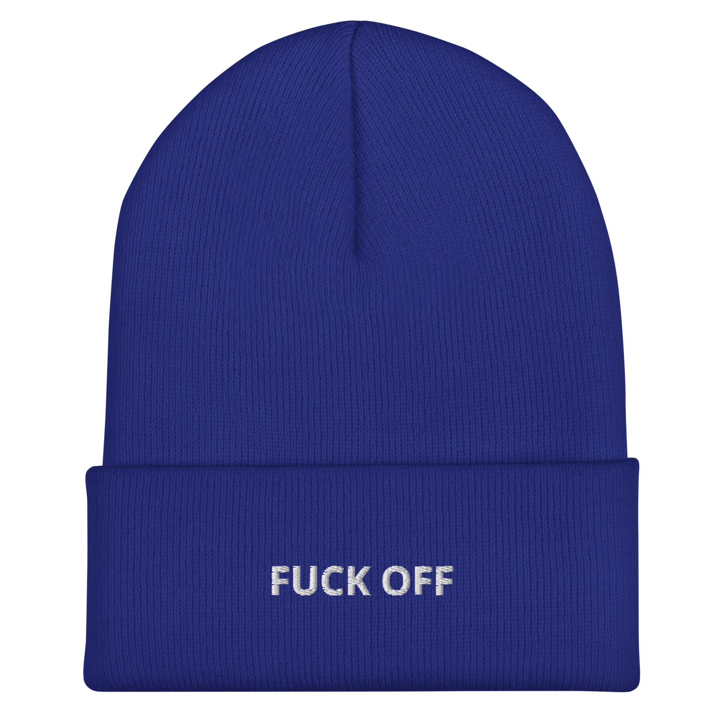 Fuck Off Cuffed Beanie