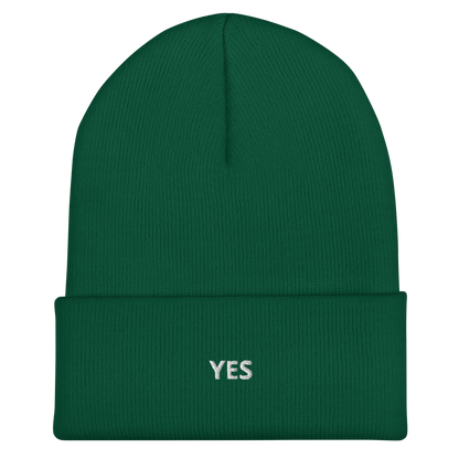Yes Cuffed Beanie