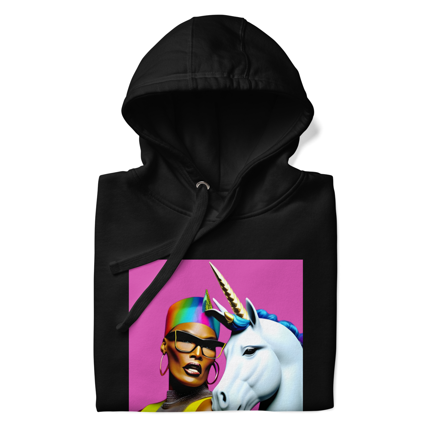 Unicorn Woman Premium Unisex Hoodie