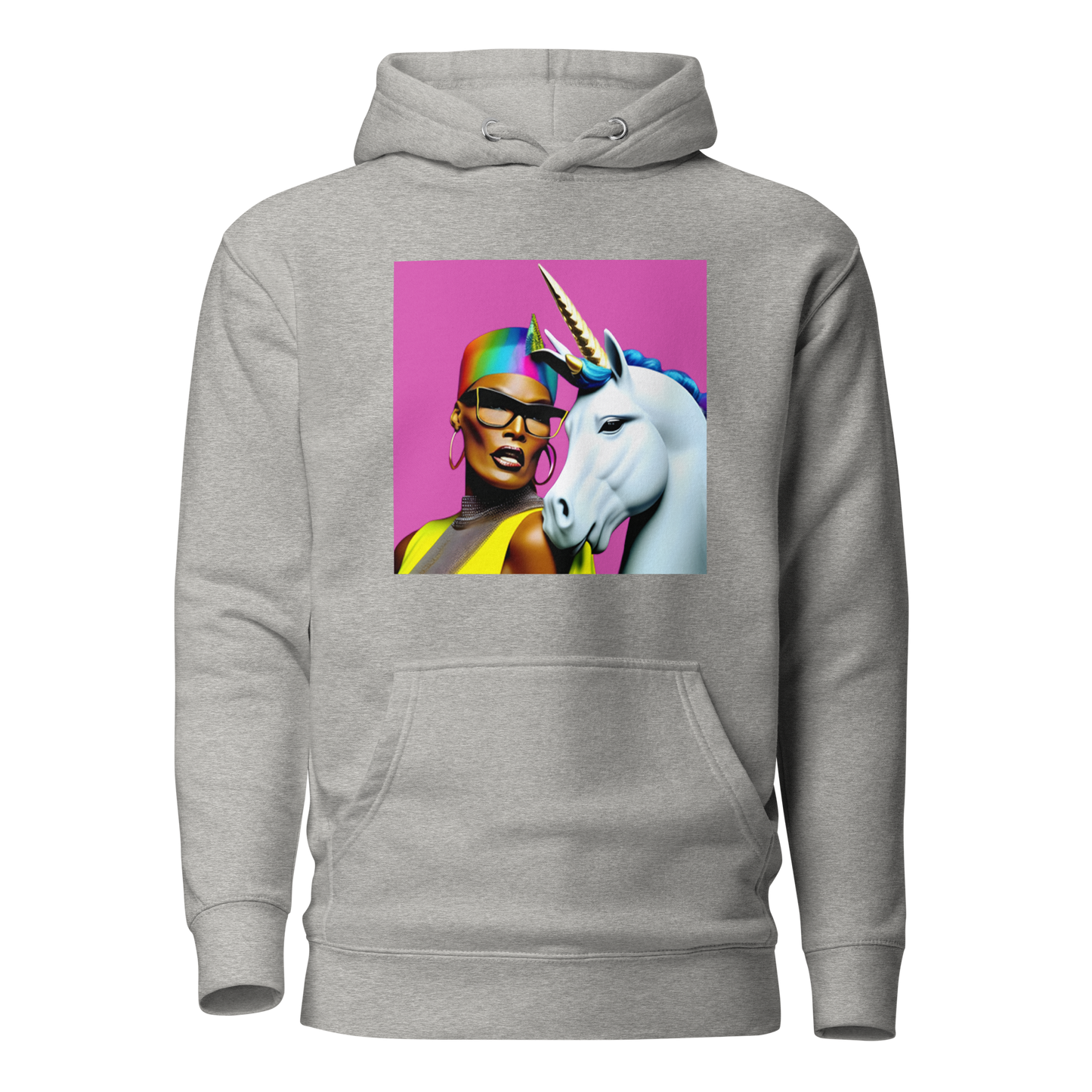 Unicorn Woman Premium Unisex Hoodie