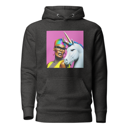 Unicorn Woman Premium Unisex Hoodie