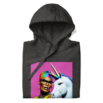 Unicorn Woman Premium Unisex Hoodie