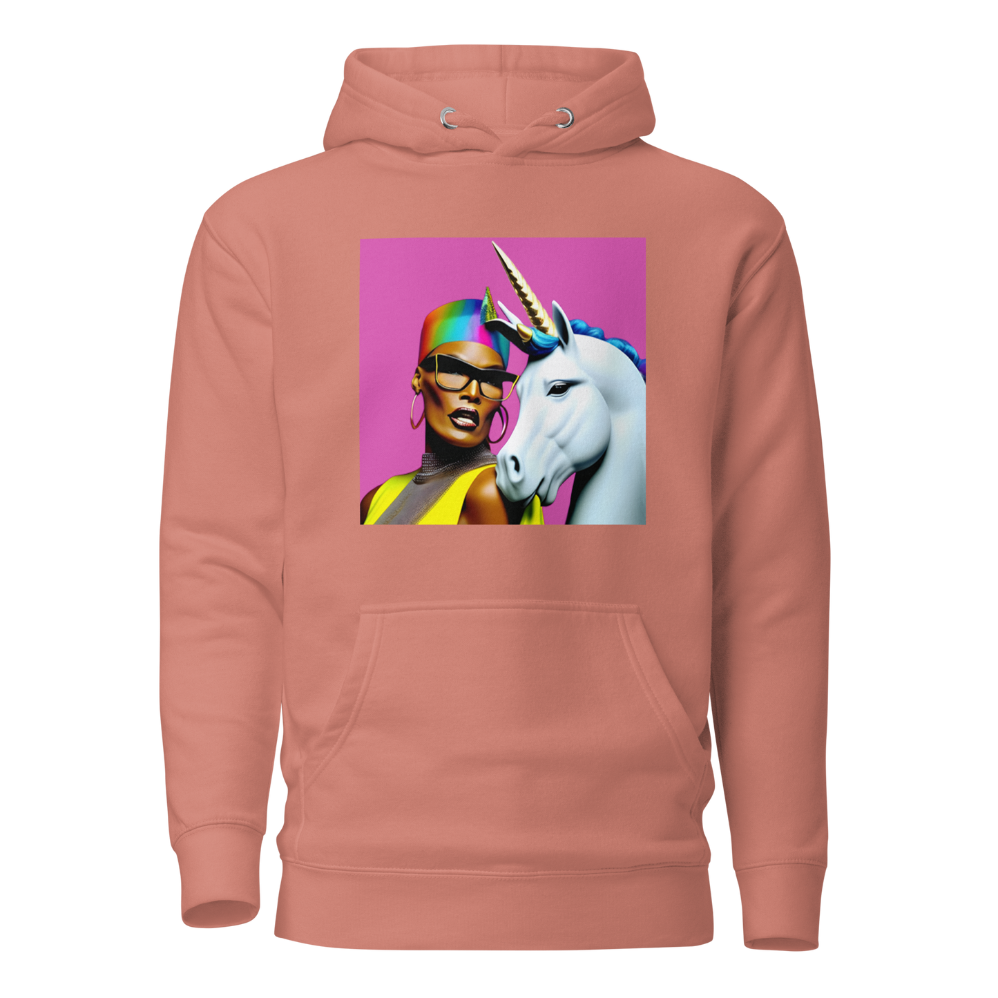 Unicorn Woman Premium Unisex Hoodie