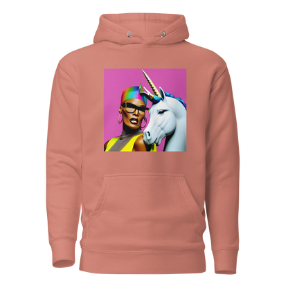Unicorn Woman Premium Unisex Hoodie
