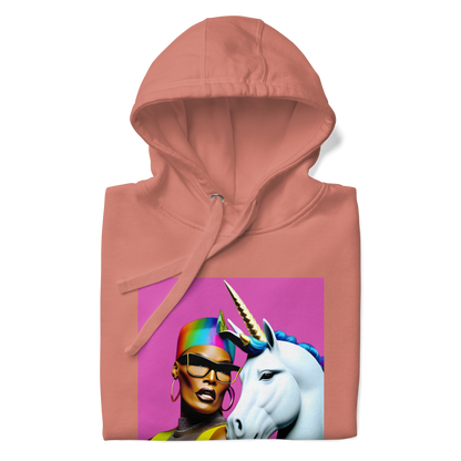 Unicorn Woman Premium Unisex Hoodie