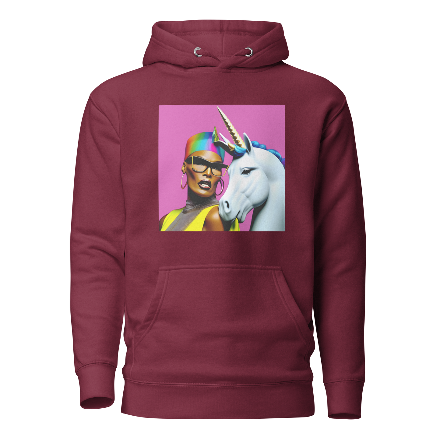 Unicorn Woman Premium Unisex Hoodie