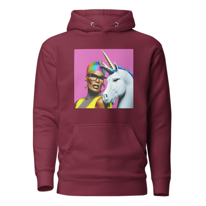 Unicorn Woman Premium Unisex Hoodie
