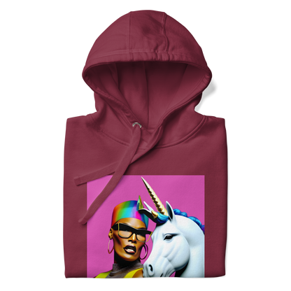 Unicorn Woman Premium Unisex Hoodie