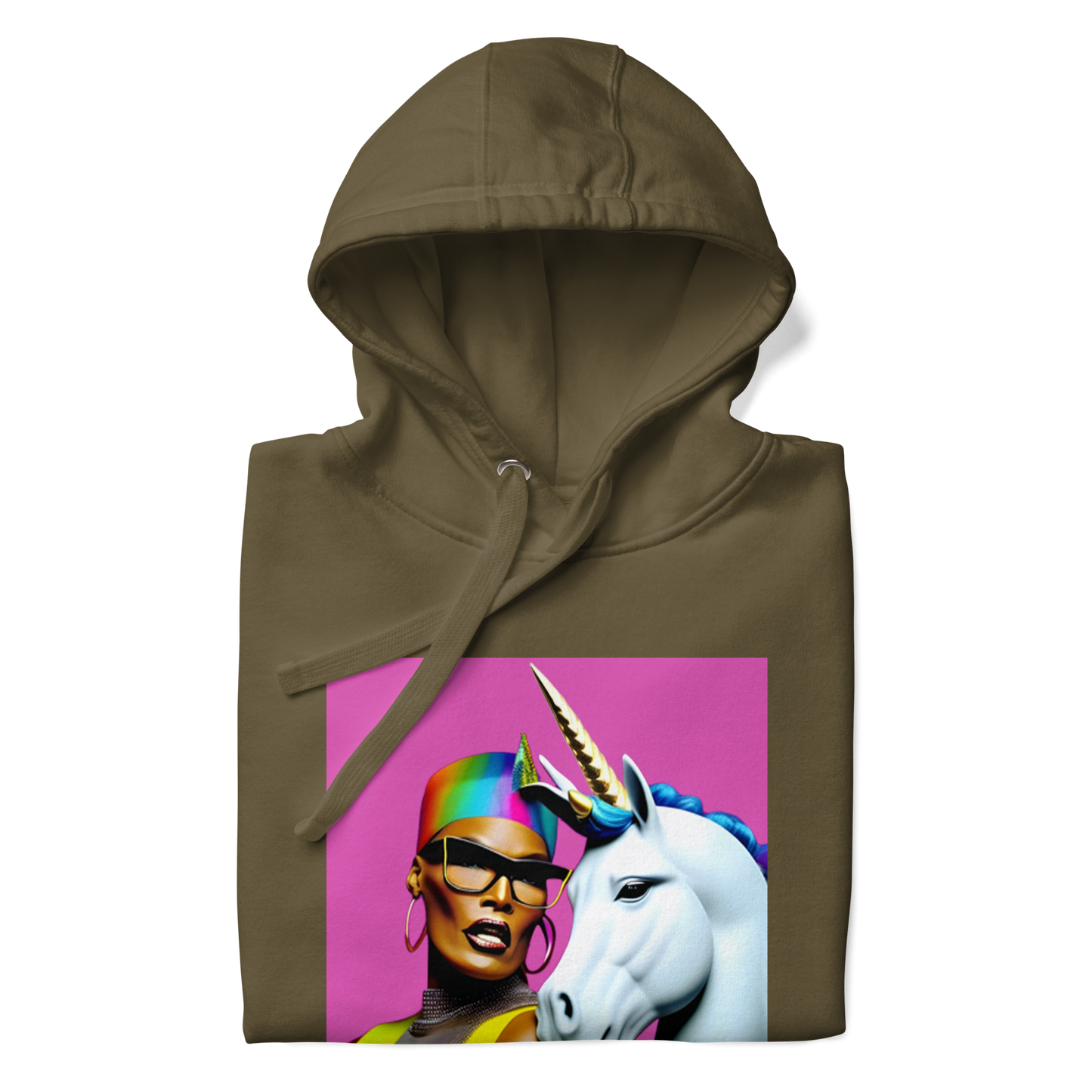 Unicorn Woman Premium Unisex Hoodie