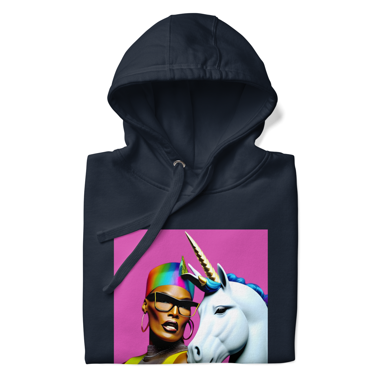 Unicorn Woman Premium Unisex Hoodie