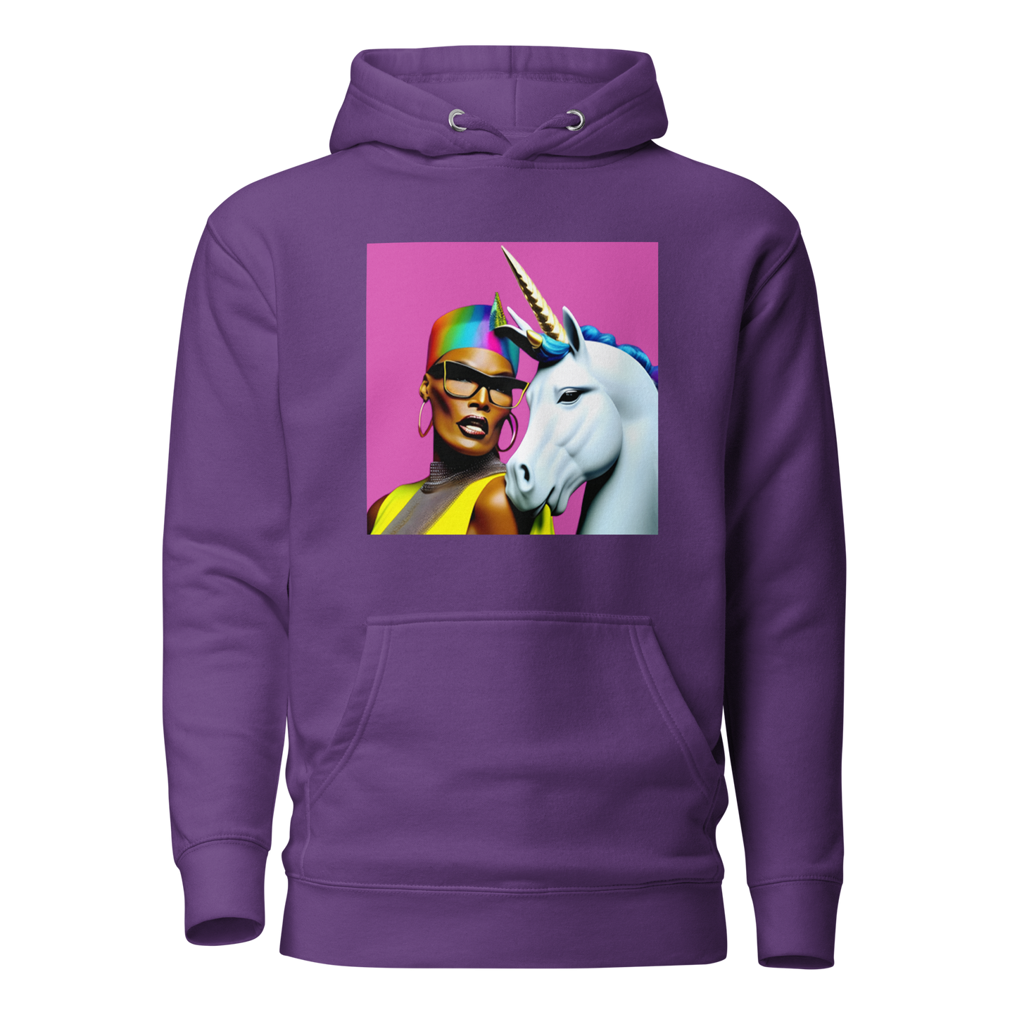 Unicorn Woman Premium Unisex Hoodie