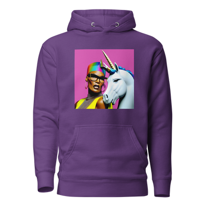 Unicorn Woman Premium Unisex Hoodie