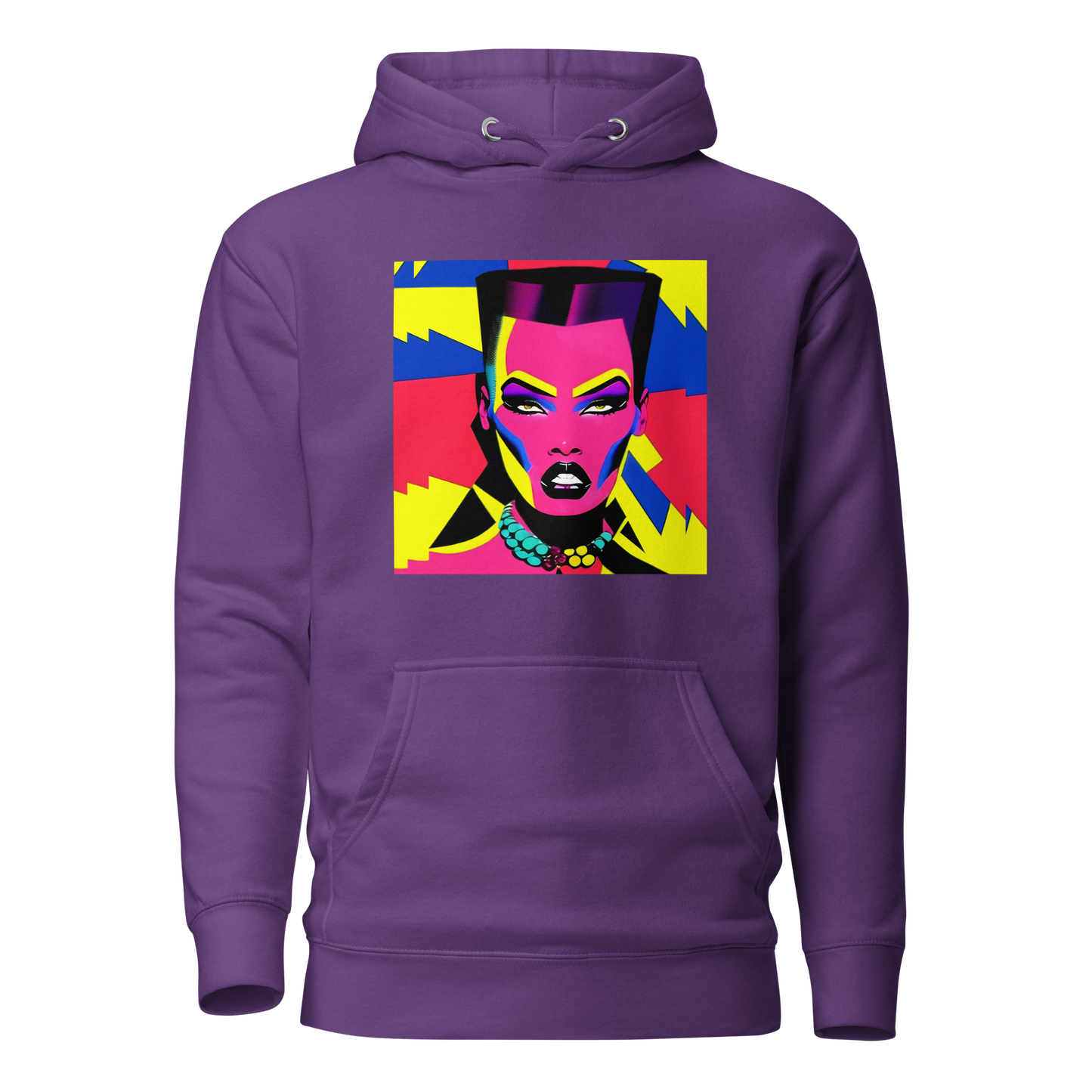 Neon Queen Premium Unisex Hoodie